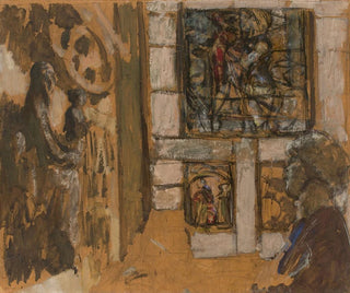 La Salle du Moyen Âge at the Museum of Decorative Arts - Édouard Vuillard — artwork view