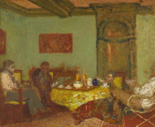 La conversation chez les Natanson-Valvins - Édouard Vuillard — artwork view