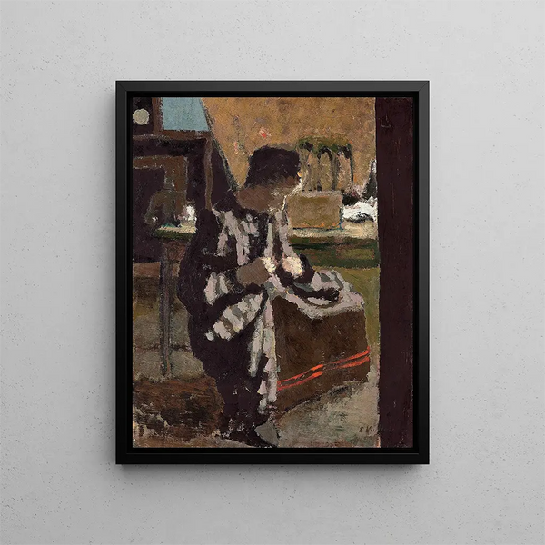 La couture - Édouard Vuillard — framed artwork on a wall