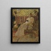La femme au fauteuil Misia et Thadée Natanson - Édouard Vuillard — framed artwork on a wall