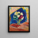 The Bouquet and the Book - Édouard Vuillard — framed artwork on a wall