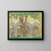 Le square Louis XVI - Édouard Vuillard — framed artwork on a wall