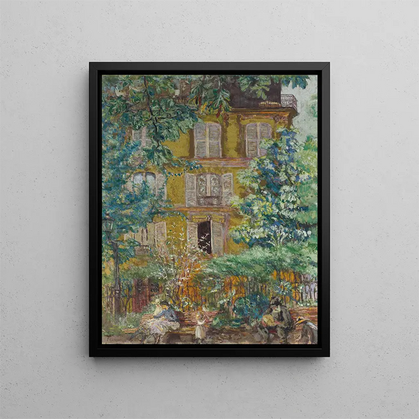 La Place - Édouard Vuillard — framed artwork on a wall
