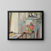 Les Anémones sur une petite table - Édouard Vuillard | Painting — framed artwork on a wall
