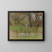 The pond in front of the castle - Édouard Vuillard — framed artwork on a wall