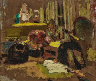 Madame Fontaine inclinée - Édouard Vuillard — artwork view