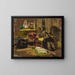 Madame Fontaine inclinée - Édouard Vuillard — framed artwork on a wall