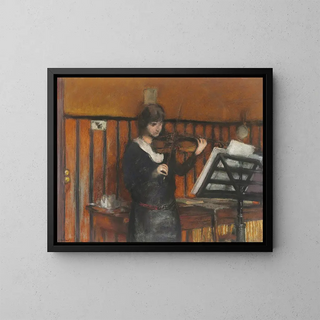 Madame Frieda - Édouard Vuillard — framed artwork on a wall