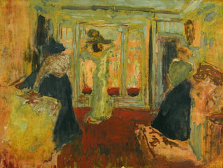 Madame Hessel chez la modiste - Édouard Vuillard — artwork view