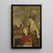 Madame Vuillard and Annette Rue de Calais - Édouard Vuillard — framed artwork on a wall