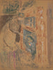 Madame Vuillard devant la cheminée - Édouard Vuillard — artwork view