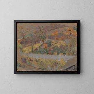 Orchard - Édouard Vuillard — framed artwork on a wall