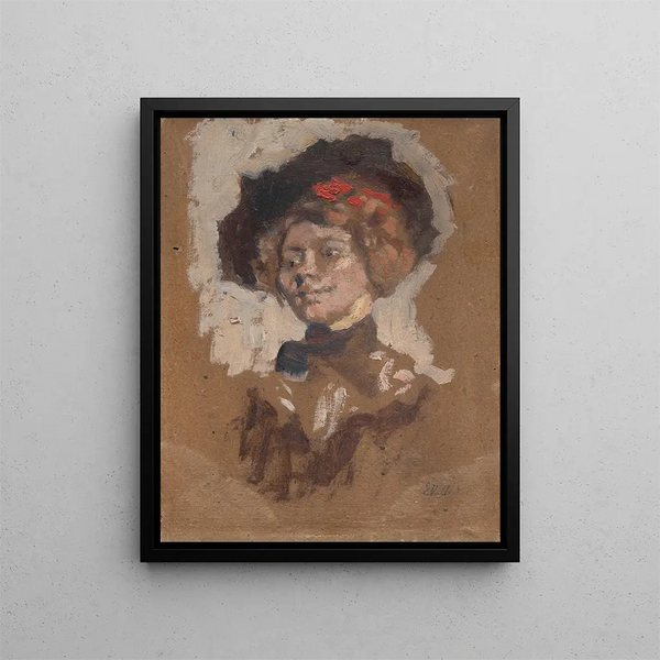 Suzanne Tristan Bernard - Édouard Vuillard — framed artwork on a wall