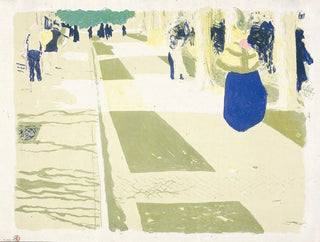 L'avenue - Édouard Vuillard — artwork view