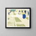 L'avenue - Édouard Vuillard — framed artwork on a wall