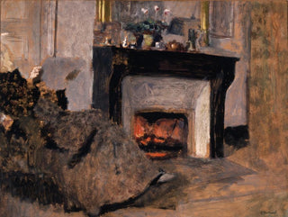La Cheminée - Édouard Vuillard — artwork view