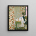 The Seamstress - Édouard Vuillard — framed artwork on a wall