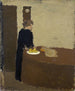 Woman in Black Painting - Édouard Vuillard — artwork view