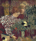 Woman in striped dress - Édouard Vuillard — artwork view