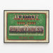 Poster Dr Zane's Antidote - Effective cure for drunkenness — framed artwork on a wall