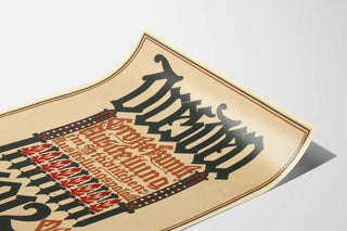 Vintage Dresden 1912 Art Exhibition Poster