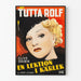 Vintage Cinema Poster Tutta Rolf - A Lesson in Love