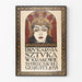 Vintage Artistic Poster Drukarnia Sztuka in Kraków