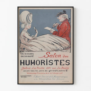 Vintage Poster of the Humorists' Salon at Galerie La Boétie