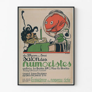 Poster Salon of Humorists Galerie La Boétie