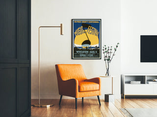 Vintage Poster for the Du Page County Centennial Music Festival