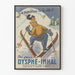 Vintage advertising poster Dyspné-Inhal for relief of dyspnea