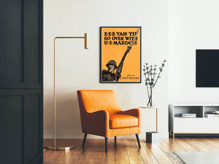 Vintage US Marines Recruitment Poster