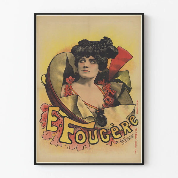 Vintage Poster E. Fougère - Elegant Wall Decoration