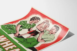 Vintage Health Promotion Poster - Eat Wheat for Better Health