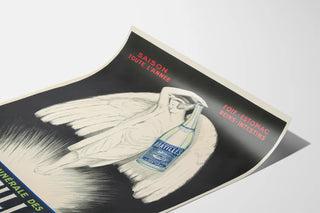 Vintage poster of Eau Minérale des Abatilles Arcachon