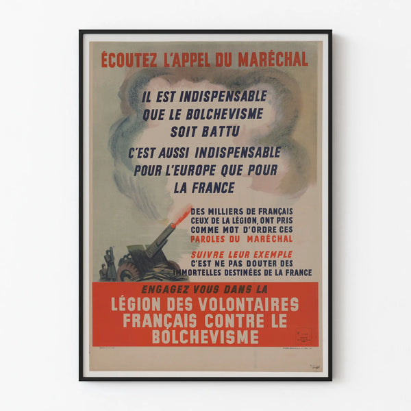Authentic Wall Poster « Listen to the Marshal's Call »