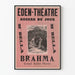 Vintage Poster Eden-Theatre Brahma Grand Ballet Spectacle