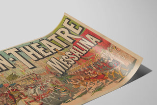 Vintage Theater Poster Eden - Messalina — artwork view
