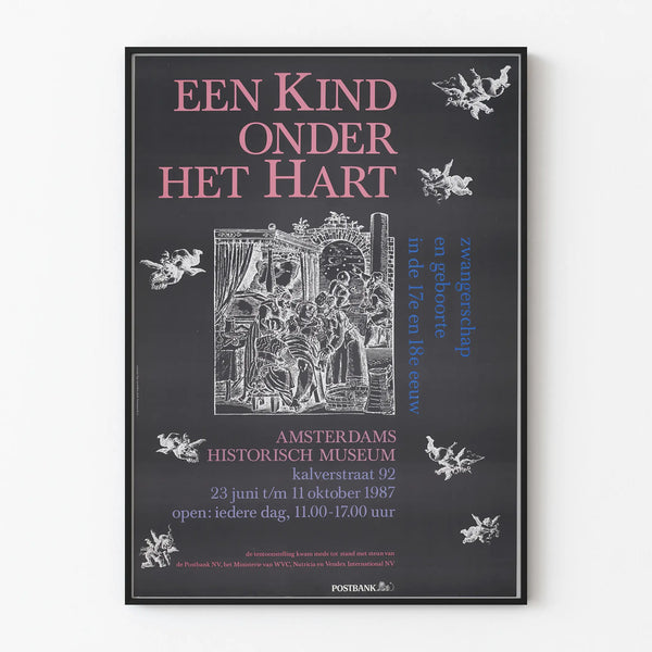 Museum Poster Amsterdam A Child Under the Heart