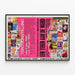 Vintage Poster A Mark on the Wall 1963-1983 Artem Legrand — framed artwork on a wall