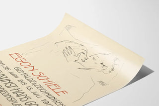 Egon Schiele Poster - New Art Exhibition 1913