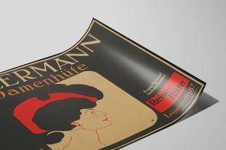 Vintage poster Ehlermann - Stylish women's hats — artwork view