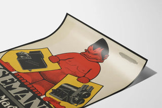 Vintage Eisemann Dynamo and Magneto Poster for Automobiles and Aviation