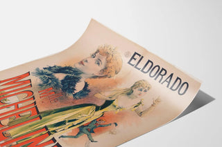 Vintage Poster Eldorado Miss Micheline