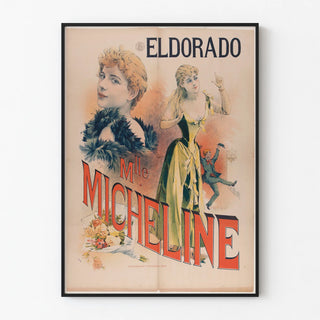Vintage Poster Eldorado Miss Micheline