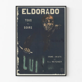 Vintage Poster Eldorado - Drama by Oscar Méténier