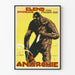 Vintage wall poster Elend und Untergang - Decline of Anarchy