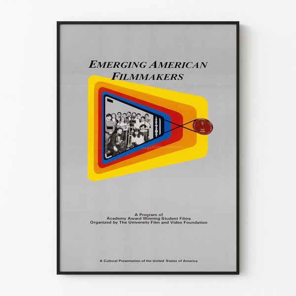 Vintage Poster of Emerging American Filmmakers - Wall Decoration Cinema