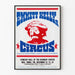 Vintage Emmett Kelly Jr. Circus Poster