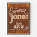 Vintage poster of Emperor Jones by Ralph Chesse's Marionettes